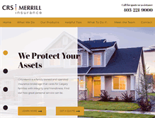 Tablet Screenshot of cminsurance.ca